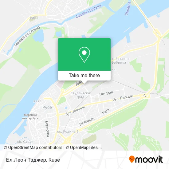 Карта Бл.Леон Таджер