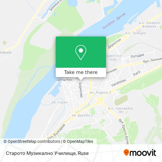 Старото Музикално Училище map