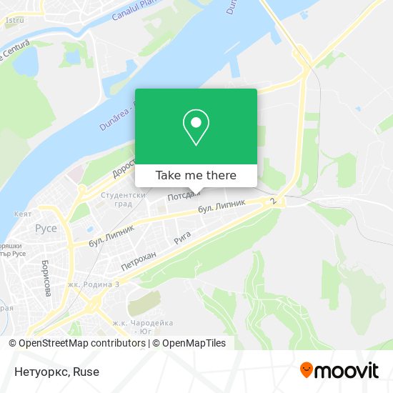 Нетуоркс map