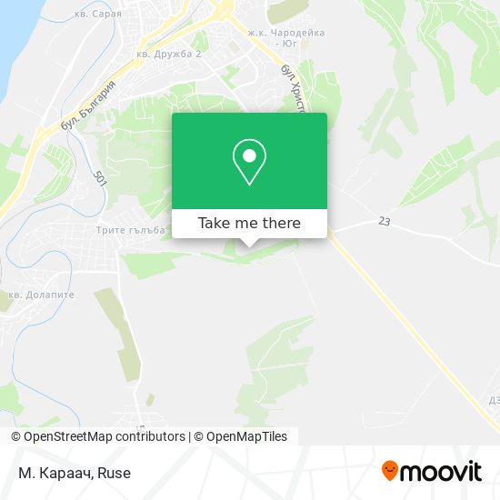 М. Караач map