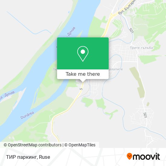 ТИР паркинг map