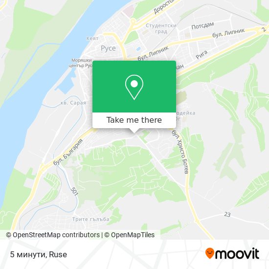 5 минути map