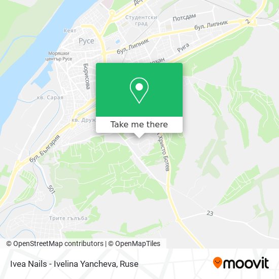 Ivea Nails - Ivelina Yancheva map