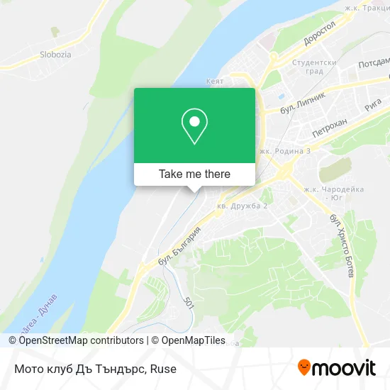 Карта Мото клуб Дъ Тъндърс