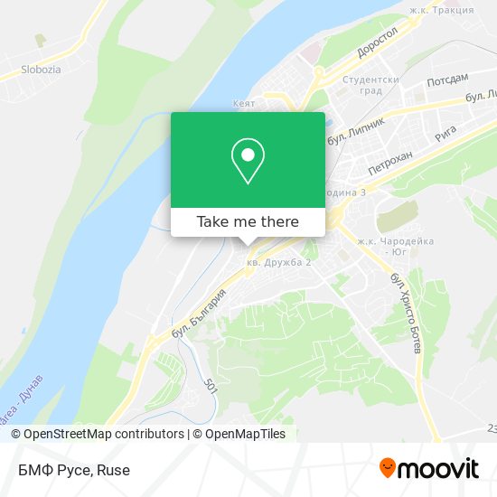 БМФ Русе map