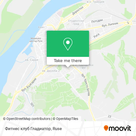 Фитнес клуб Гладиатор map