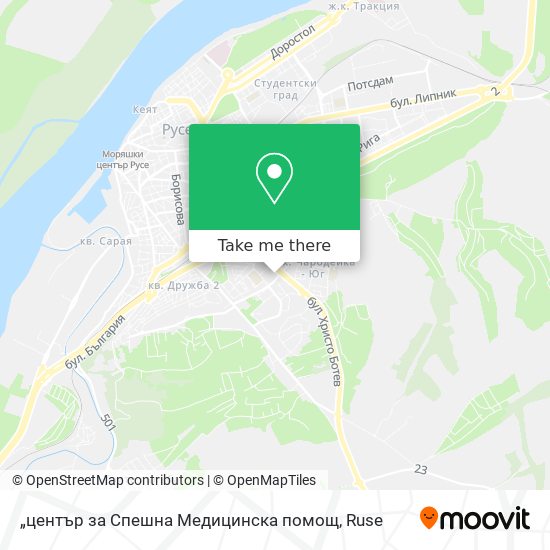 „център за Спешна Медицинска помощ map