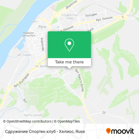 Сдружение Спортен клуб - Хелиос map
