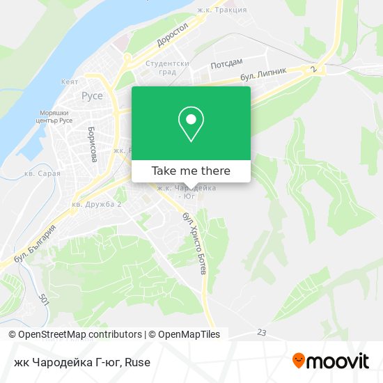 жк Чародейка Г-юг map
