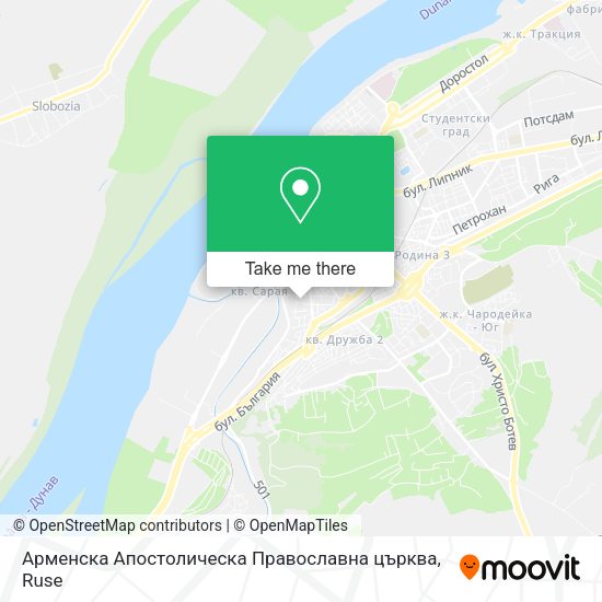 Карта Арменска Апостолическа Православна църква
