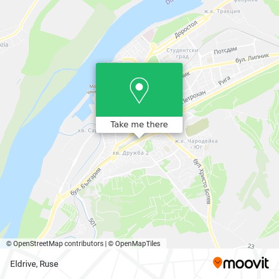 Eldrive map