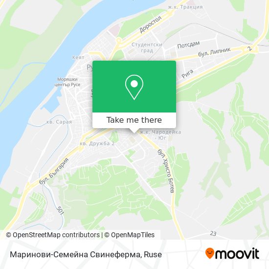 Маринови-Семейна Свинеферма map