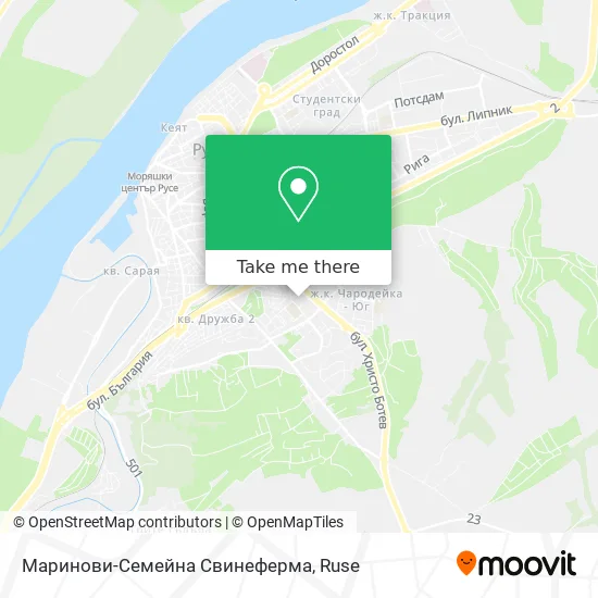 Карта Маринови-Семейна Свинеферма