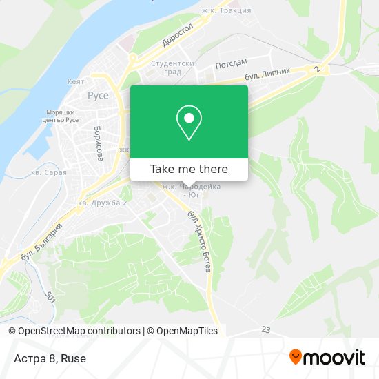 Астра 8 map