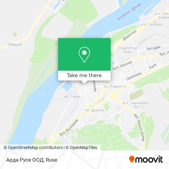 Карта Арда Русе ООД