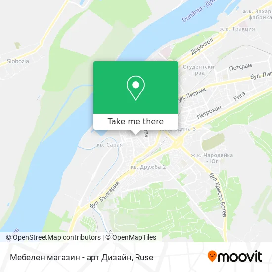 Мебелен магазин - арт Дизайн map