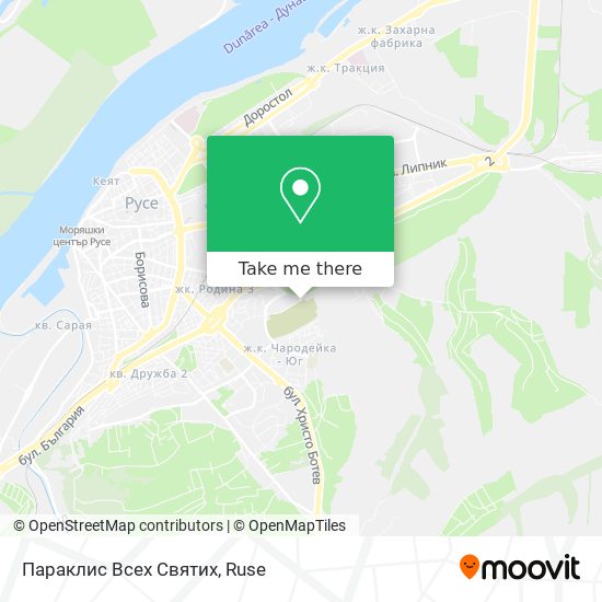 Карта Параклис Всех Святих