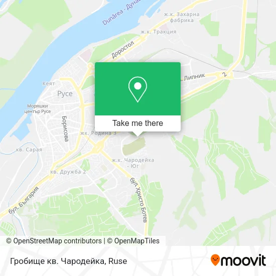 Карта Гробище кв. Чародейка
