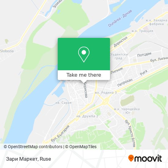 Зари Маркет map