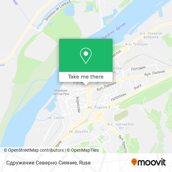 Сдружение Северно Сияние map
