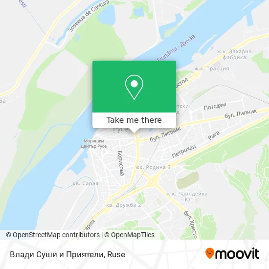 Влади Суши и Приятели map