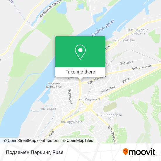 Карта Подземен Паркинг