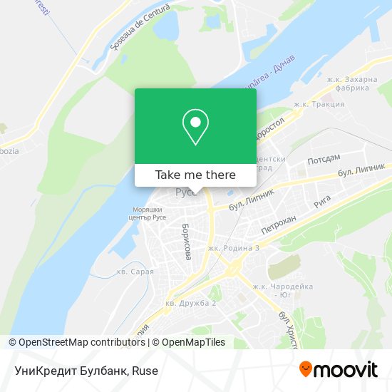 УниКредит Булбанк map
