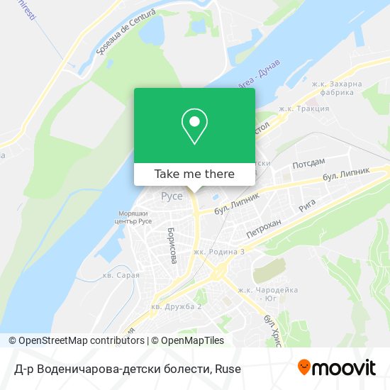 Карта Д-р Воденичарова-детски болести