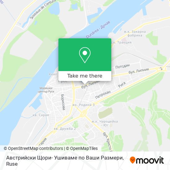Карта Австрийски Щори- Ушиваме по Ваши Размери