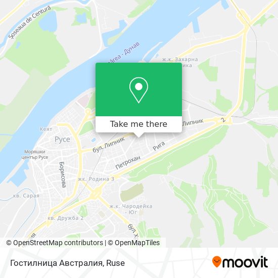 Гостилница Австралия map
