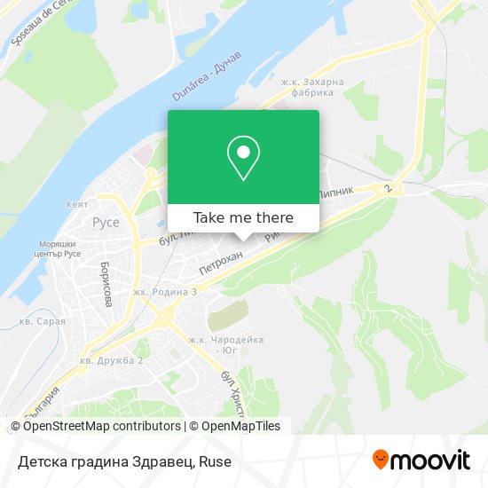 Детска градина Здравец map