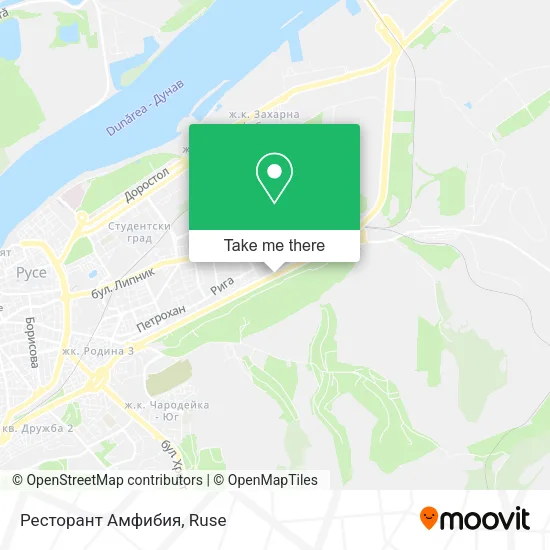 Карта Ресторант Амфибия