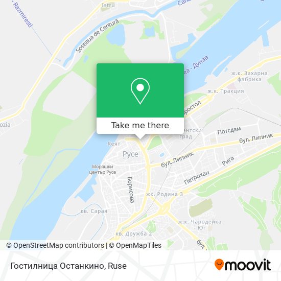 Гостилница Останкино map