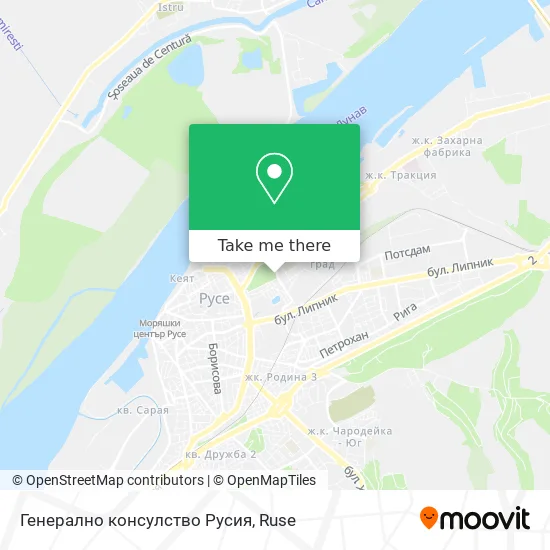Генерално консулство Русия map