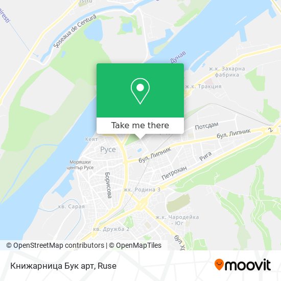 Карта Книжарница Бук арт