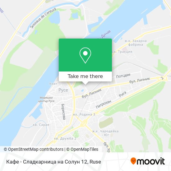 Кафе - Сладкарница на Солун 12 map
