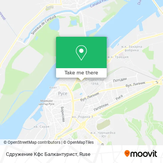 Карта Сдружение Кфс Балкантурист