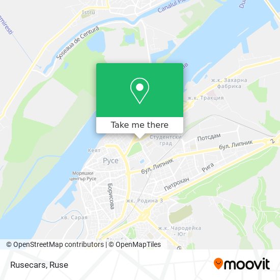 Rusecars map