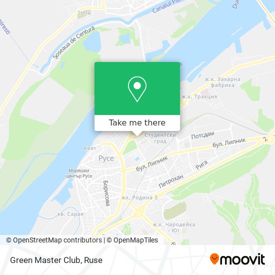 Green Master Club map