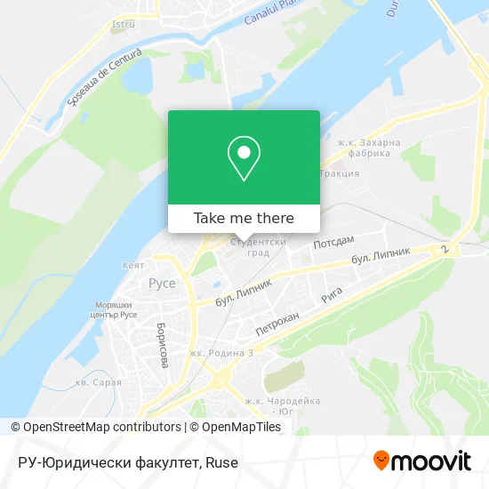РУ-Юридически факултет map