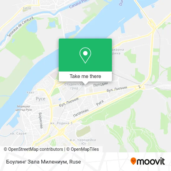 Карта Боулинг Зала Милениум