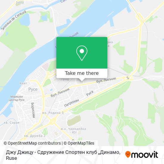 Джу Джицу - Сдружение Спортен клуб „Динамо map