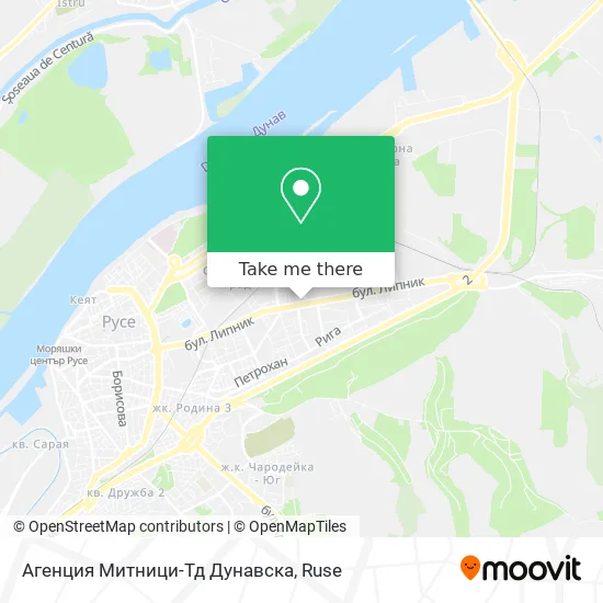 Агенция Митници-Тд Дунавска map