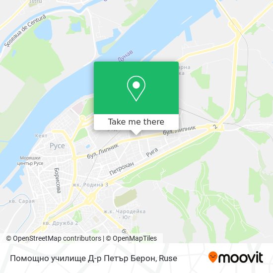 Помощно училище Д-р Петър Берон map