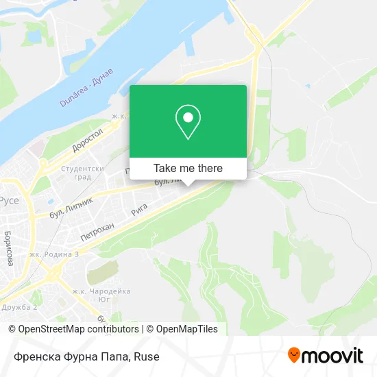 Карта Френска Фурна Папа