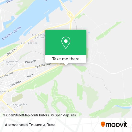 Автосервиз Тончеви map
