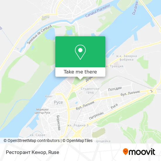 Ресторант Кенор map