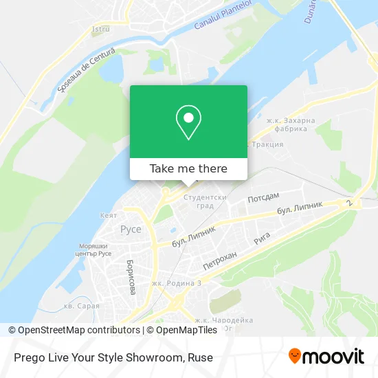 Карта Prego Live Your Style Showroom