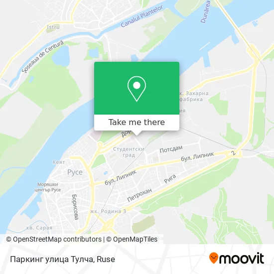 Паркинг улица Тулча map