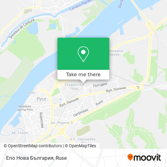 Епо Нова България map